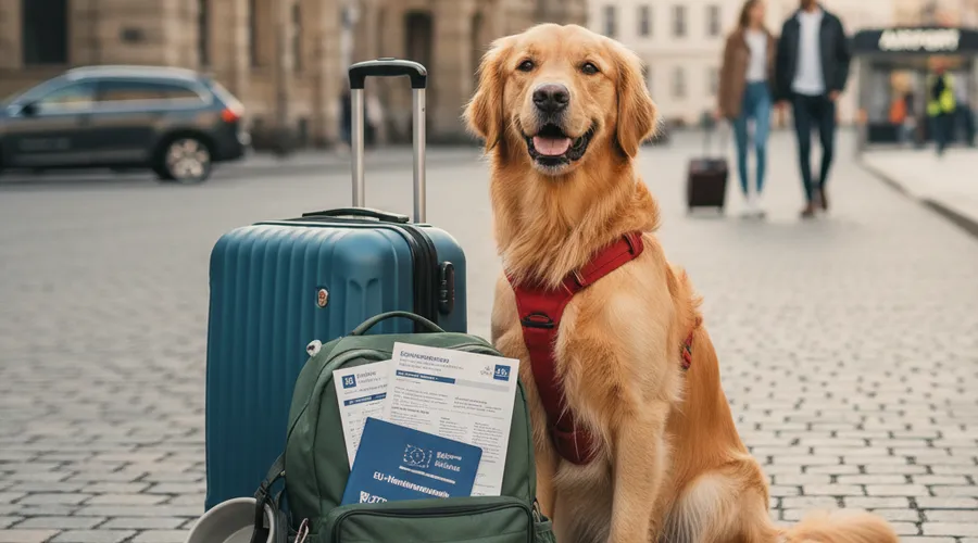Sorgenfrei reisen mit Hund: Recht, Versicherung und EU-Heimtierausweis