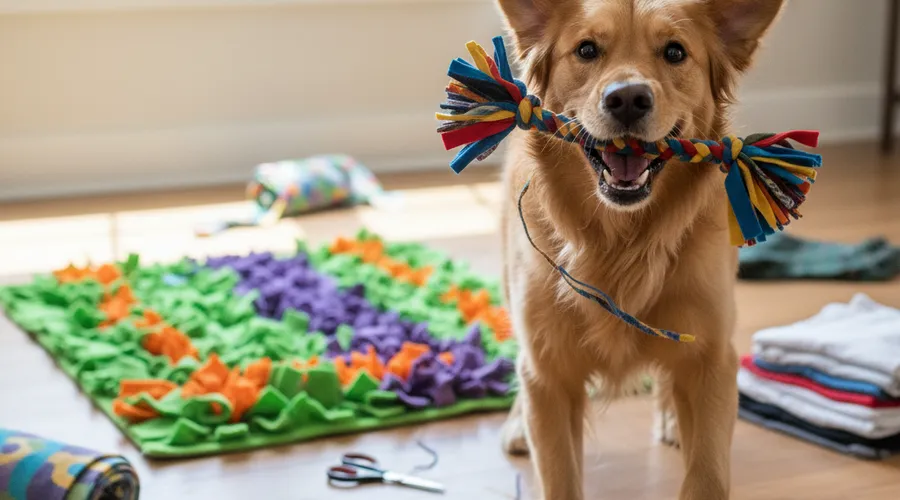 DIY-Spielzeug für Hunde: Einfache Bastelanleitungen für Zuhause