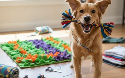 DIY-Spielzeug für Hunde: Einfache Bastelanleitungen für Zuhause